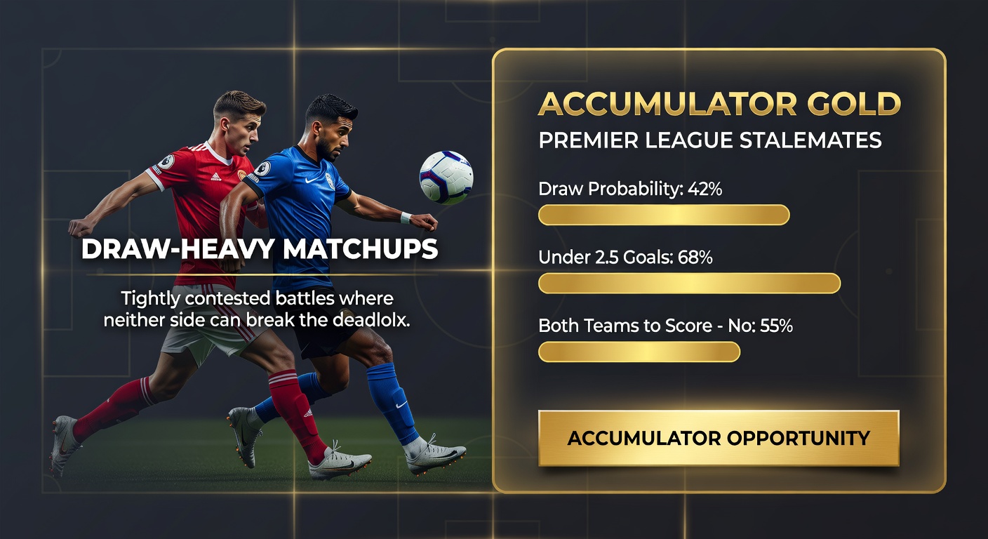 Graph showing Premier League draw percentages by season, highlighting peaks in mid-table and derby matches