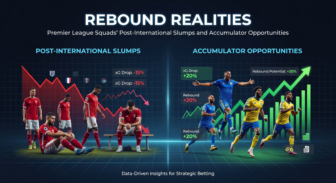 Premier League players returning fatigued from international duty, highlighting post-break slumps in match performance