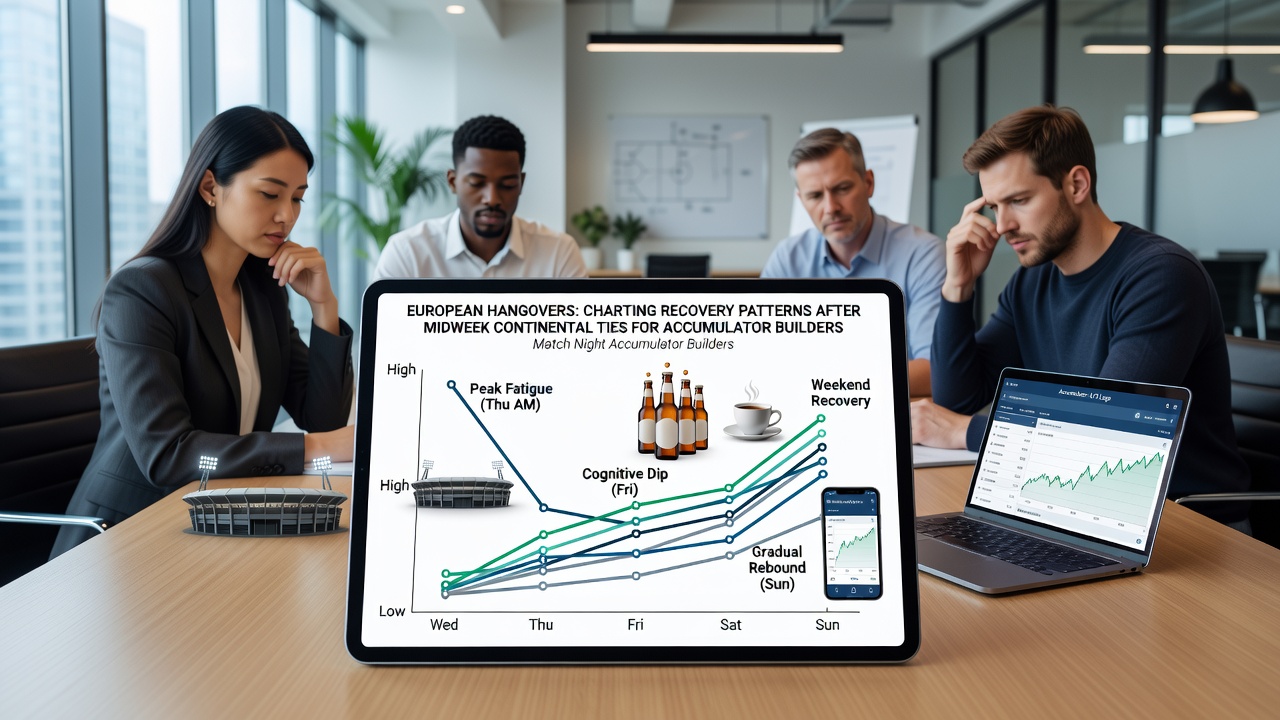 Data charts showing team performance trends after European fixtures