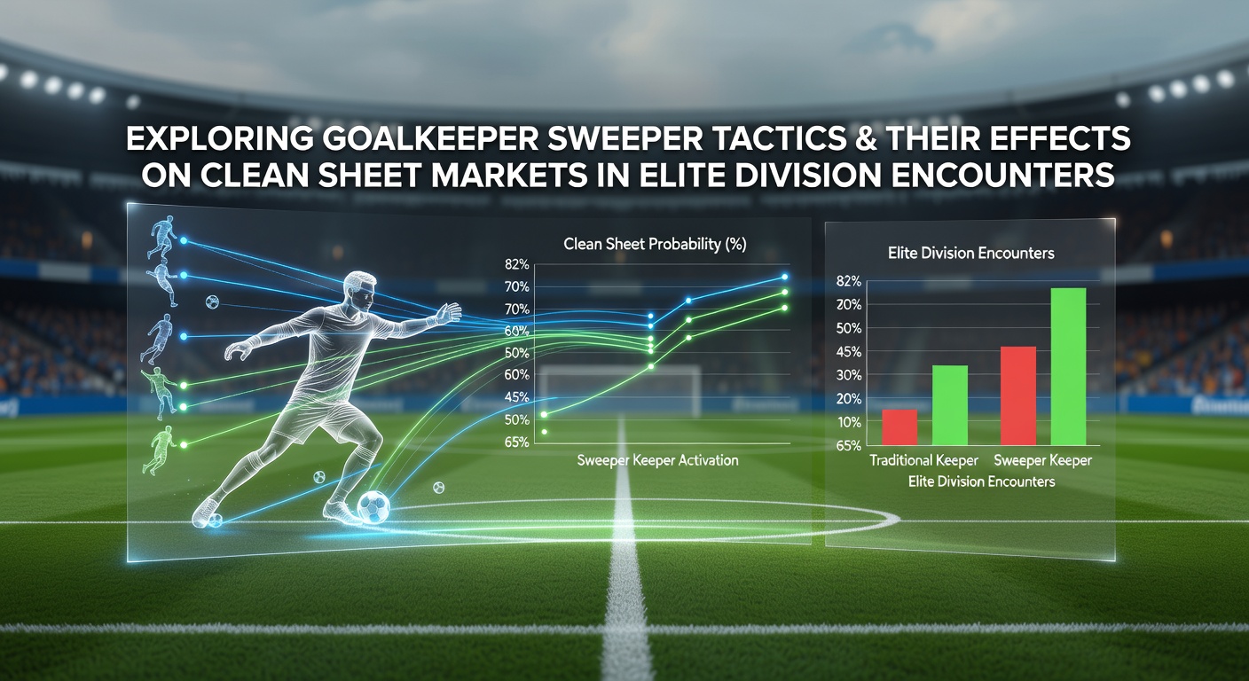 Goalkeeper advancing from the penalty area during a high defensive line setup in an elite match
