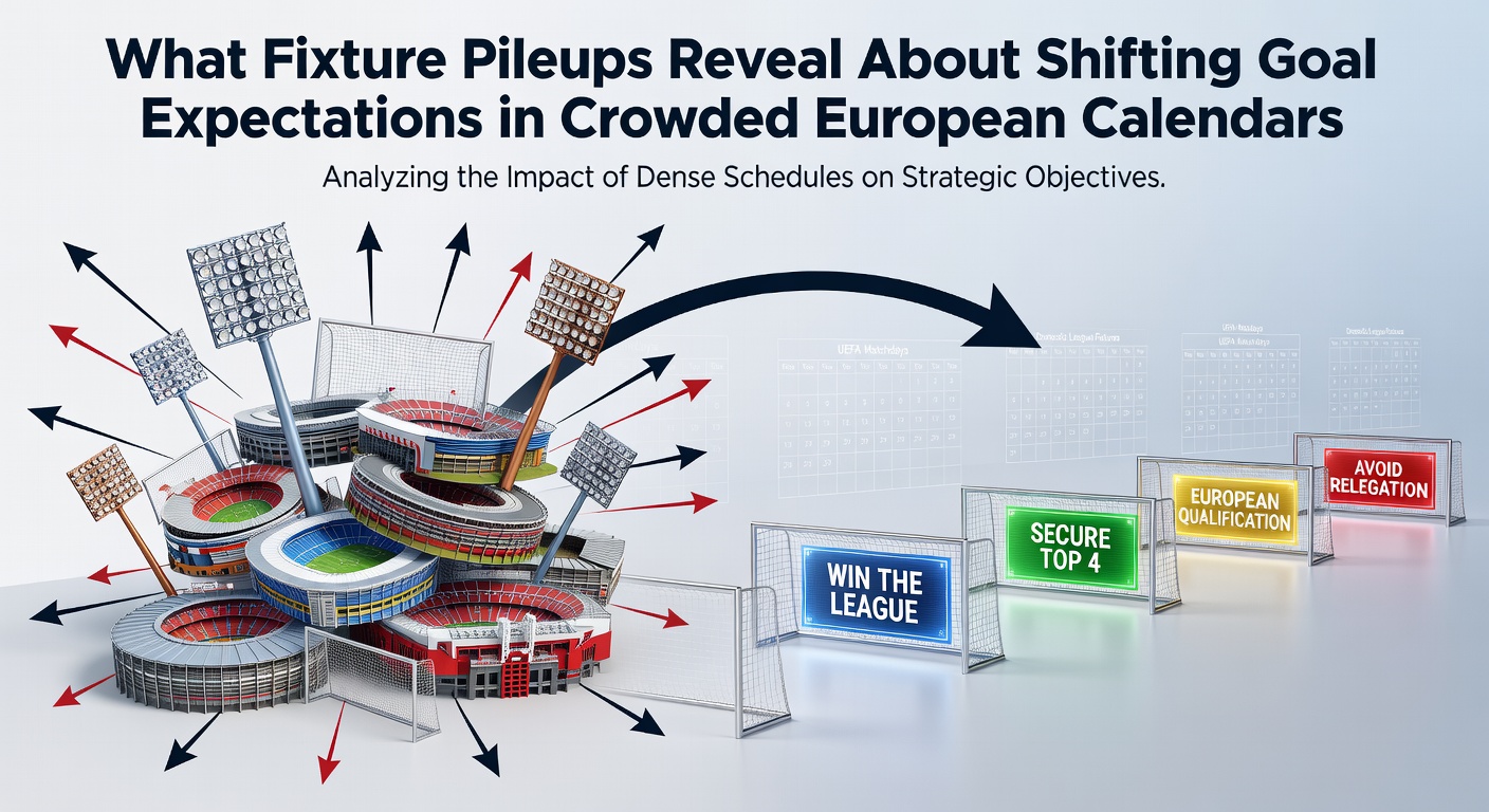 European football teams navigating congested fixture schedules across multiple competitions